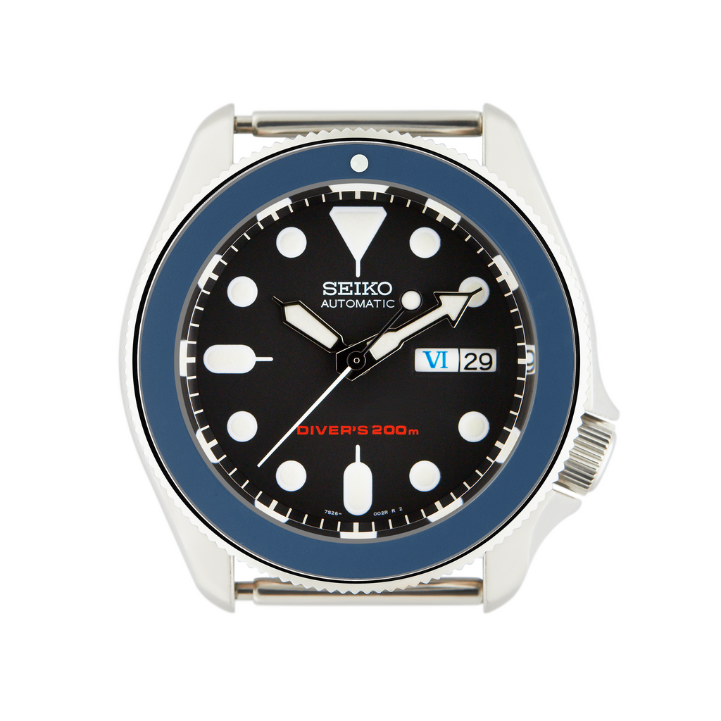 SKX007/SRPD Ceramic Bezel Insert: Sterile Matte Blue