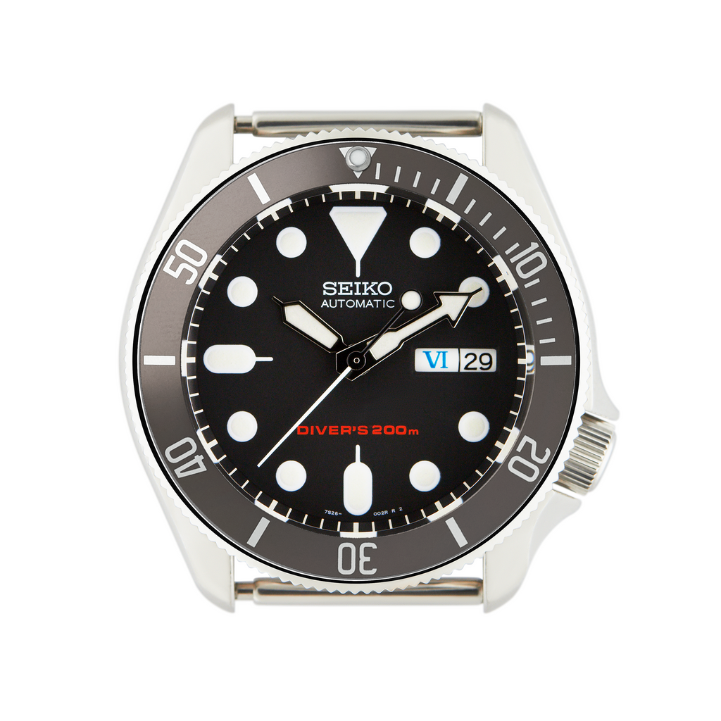 SKX007/SRPD Aluminium Bezel Insert: BB style Grey