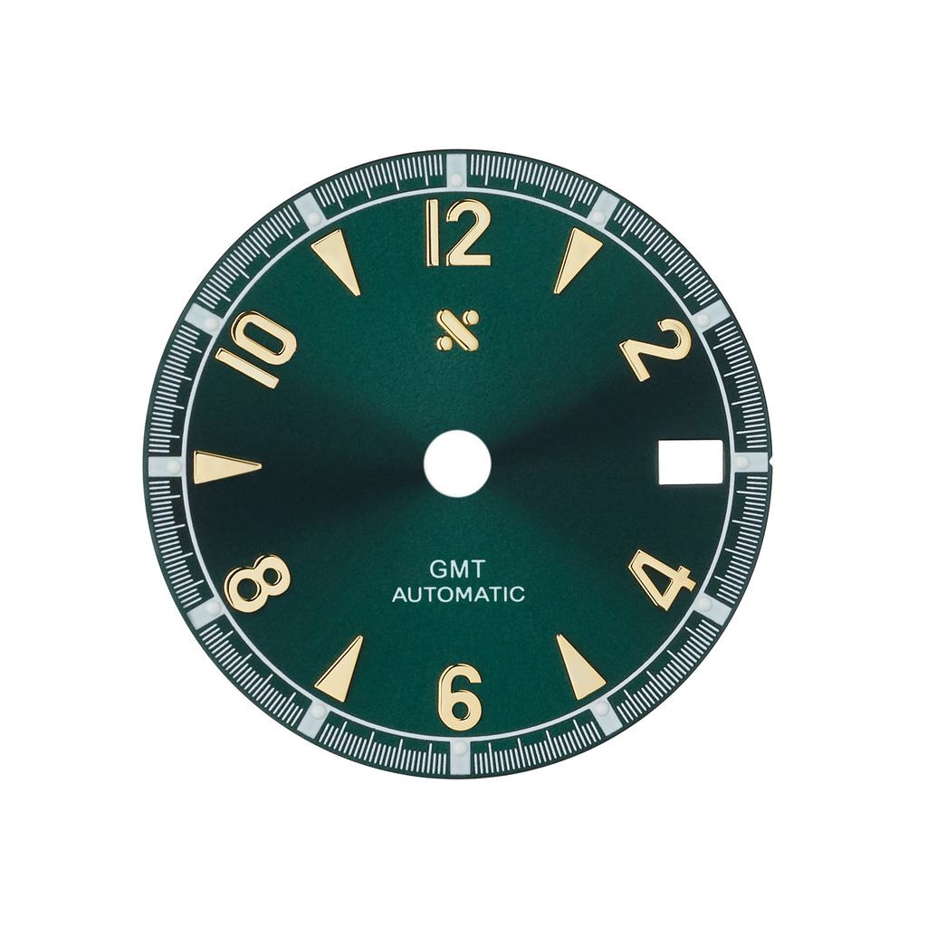 Watch Dial: GMT Alpine Green