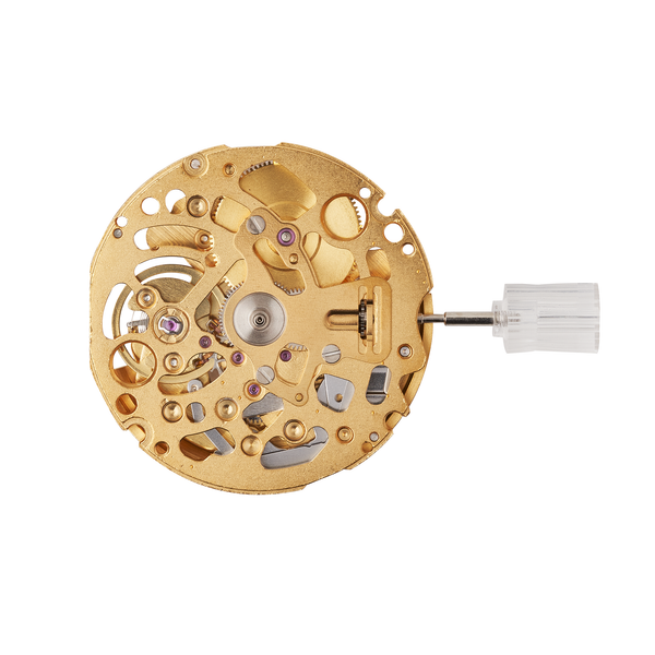 Seiko SII TMI NH71 Gilt Skeletonized Movement