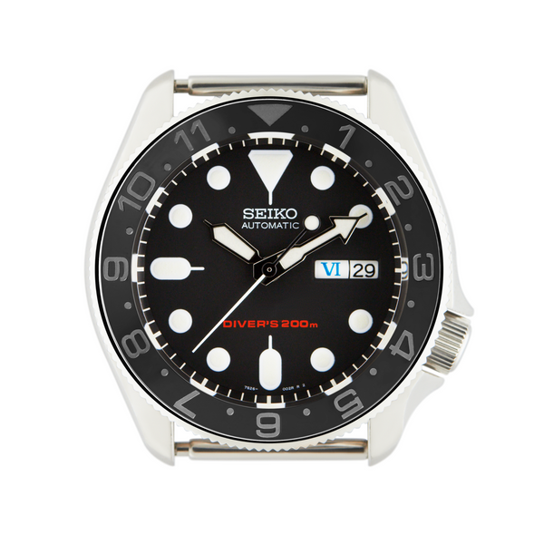 SKX007 SRPD Keramik Blende Einsatz Dual Time Style Stealth